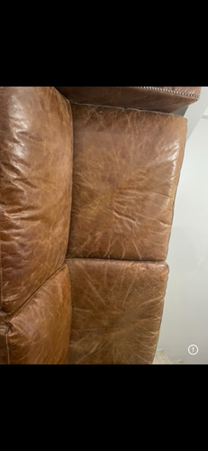 Canaper cuir maison de - en,